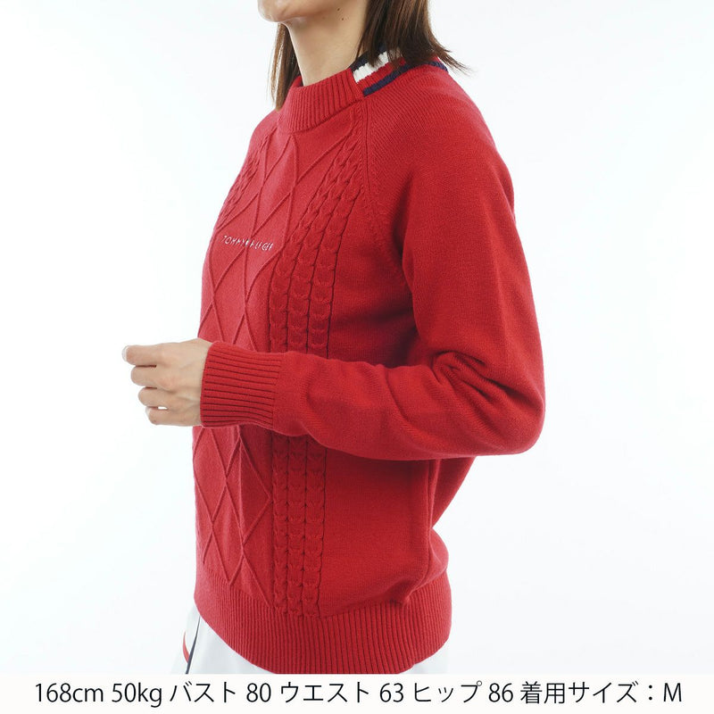 Women's sweater TOMMY HILFIGER GOLF Japanese genuine product 2025 Autumn/Winter new golf wear