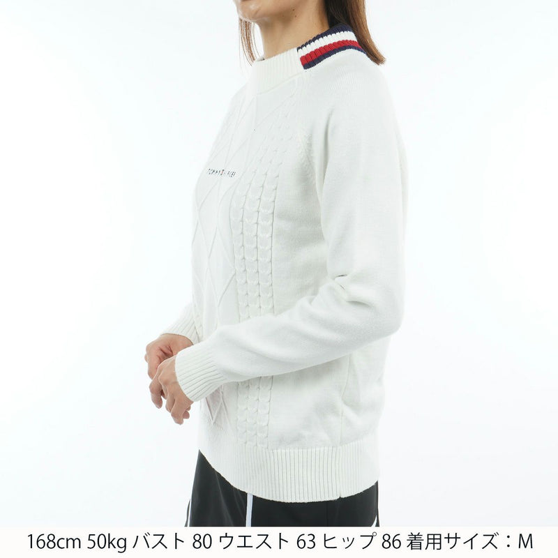 Women's sweater TOMMY HILFIGER GOLF Japanese genuine product 2025 Autumn/Winter new golf wear