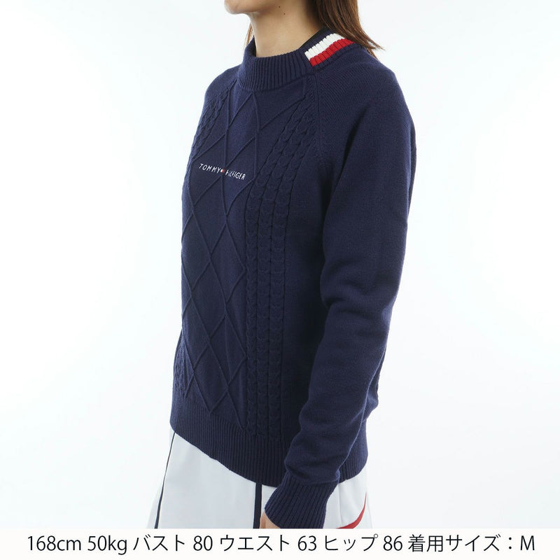 Women's sweater TOMMY HILFIGER GOLF Japanese genuine product 2025 Autumn/Winter new golf wear