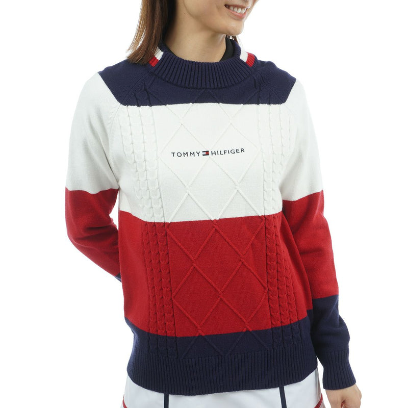 Women's sweater TOMMY HILFIGER GOLF Japanese genuine product 2025 Autumn/Winter new golf wear