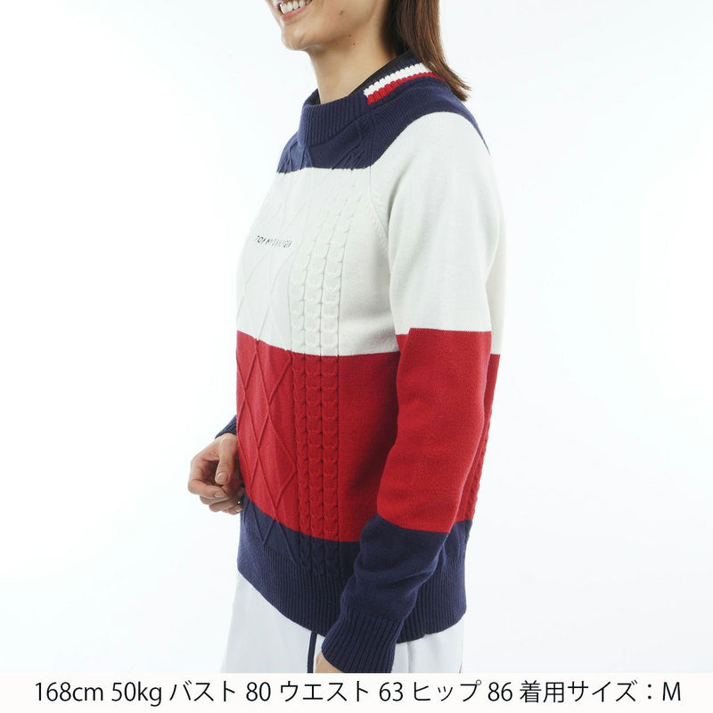 Women's sweater TOMMY HILFIGER GOLF Japanese genuine product 2025 Autumn/Winter new golf wear