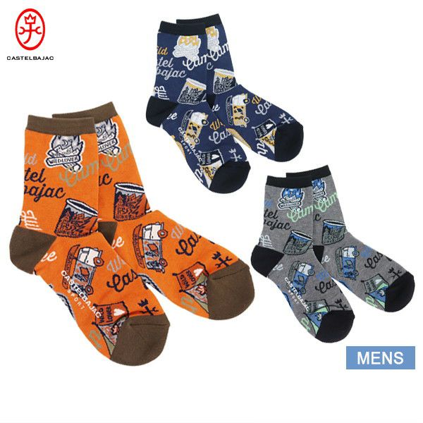 남성용 짧은 양말 Castelbajac Sport 2025 가을/겨울 새 골프