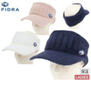 サンバイザー レディース フィドラ FIDRA 2025 秋冬 新作 ゴルフ
