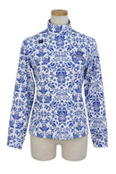 High neck shirt for women PW CIRCULUS 2025 Fall/Winter New Golf Wear