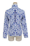 High neck shirt for women PW CIRCULUS 2025 Fall/Winter New Golf Wear