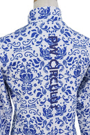 High neck shirt for women PW CIRCULUS 2025 Fall/Winter New Golf Wear