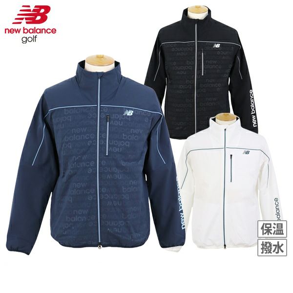 【new balance golf】裏地付ニットジップジャケット　ブルゾン　6 NEW BALANCE GOLF ニューバランス 裏地付 ニット ジップ