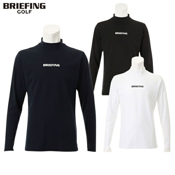 高领衬衫男士简报高尔夫BRIEFING GOLF 2025秋冬新款高尔夫球服