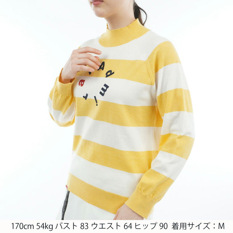 스웨터 여성용 Admiral Golf 정통 일본 제품 2025 가을/겨울 새 골프웨어