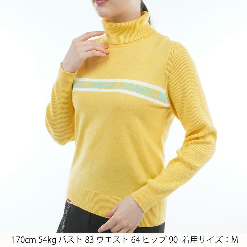毛衣女士总统高尔夫Admiral Golf日本正品2025秋冬新款高尔夫球服