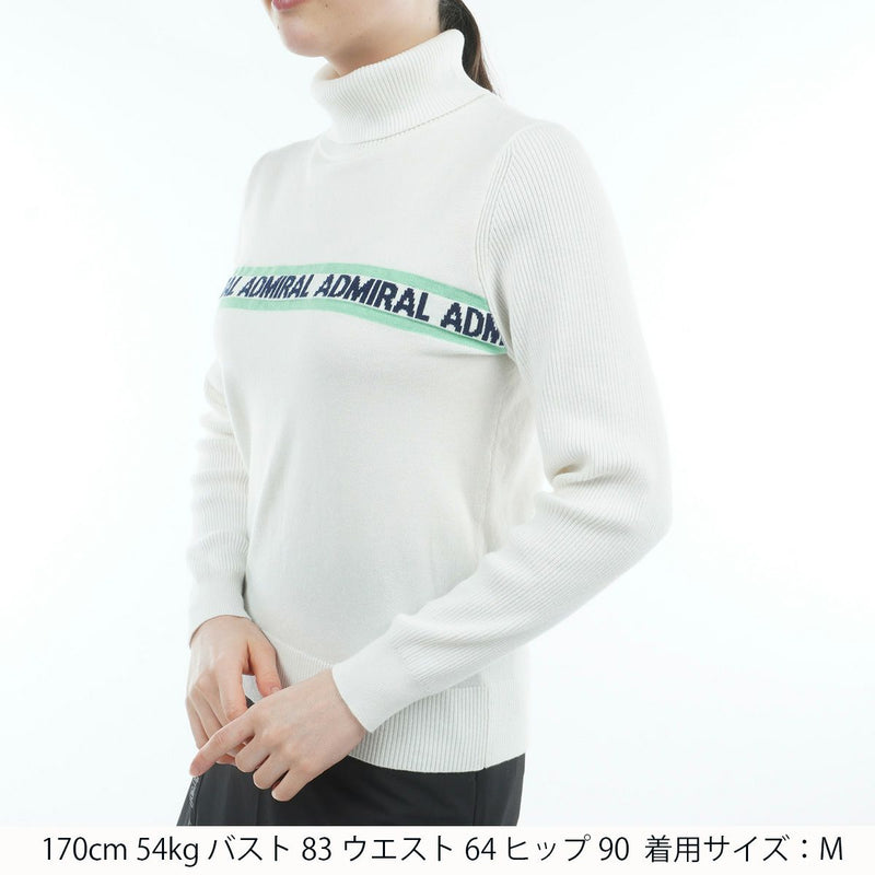 毛衣女士总统高尔夫Admiral Golf日本正品2025秋冬新款高尔夫球服