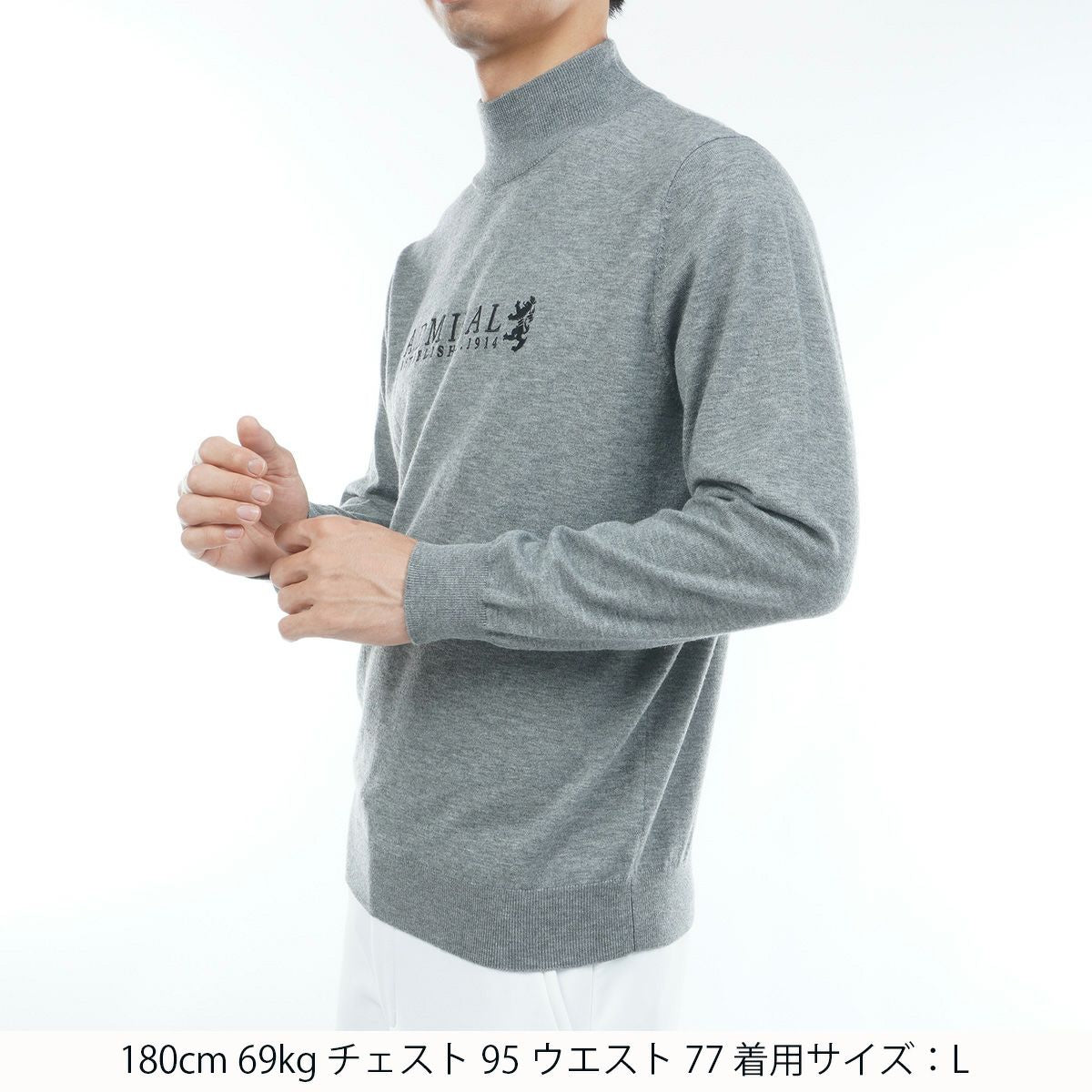 セーター メンズ アドミラルゴルフ Admiral Golf 日本正規品 2025 秋冬