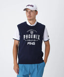 ポロシャツとベスト メンズ ピン PING 2025 秋冬 新作 ゴルフウェア