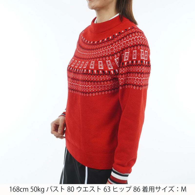 毛衣女士汤米希尔费格高尔夫TOMMY HILFIGER GOLF日本正品2025秋冬新款高尔夫服装