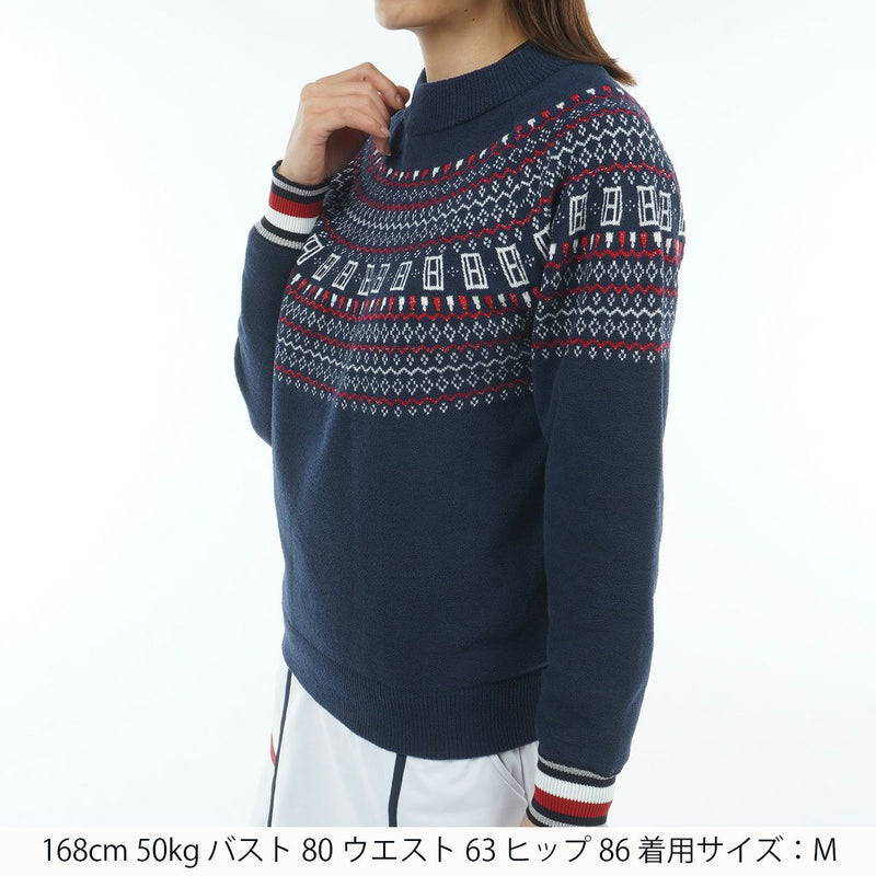 毛衣女士汤米希尔费格高尔夫TOMMY HILFIGER GOLF日本正品2025秋冬新款高尔夫服装