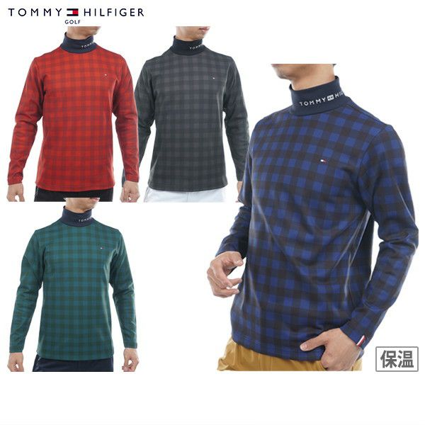 高领衬衫男士TOMMY HILFIGER高尔夫TOMMY HILFIGER GOLF日本正品2025秋冬新款高尔夫运动服