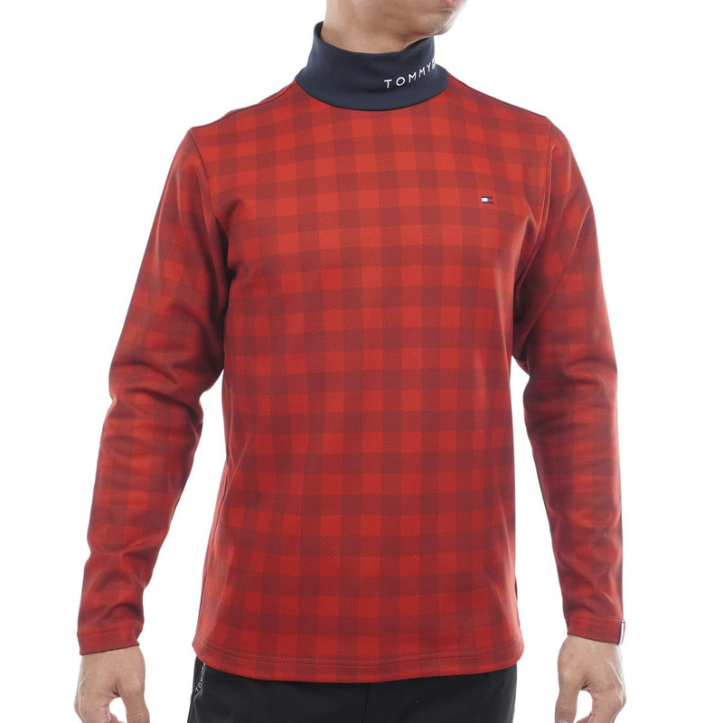 高领衬衫男士TOMMY HILFIGER高尔夫TOMMY HILFIGER GOLF日本正品2025秋冬新款高尔夫运动服