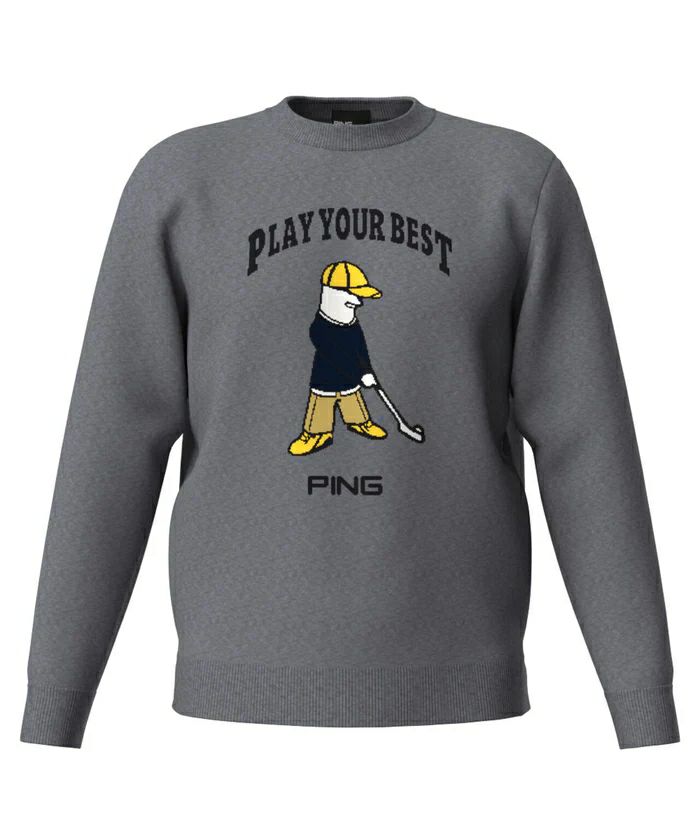 セーター メンズ ピン PING 2025 秋冬 新作 ゴルフウェア