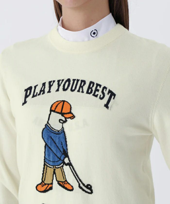 セーター レディース ピン PING 2025 秋冬 新作 ゴルフウェア