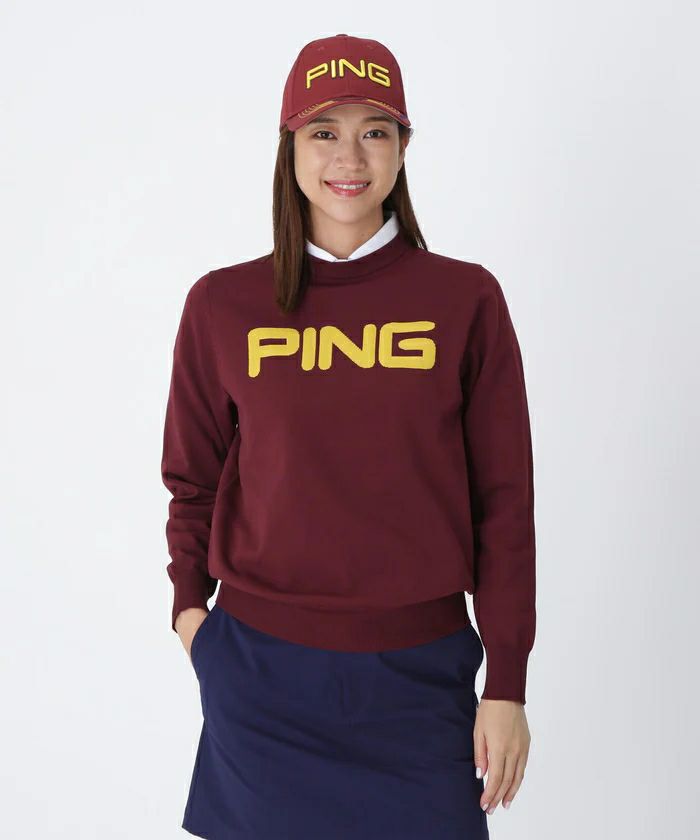 セーター レディース ピン PING 2025 秋冬 新作 ゴルフウェア