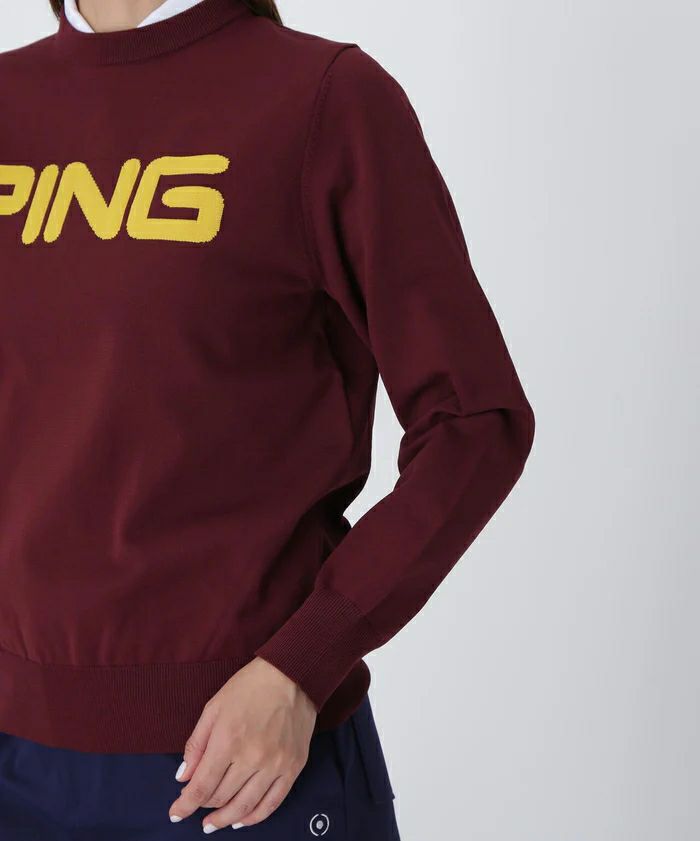 セーター レディース ピン PING 2025 秋冬 新作 ゴルフウェア