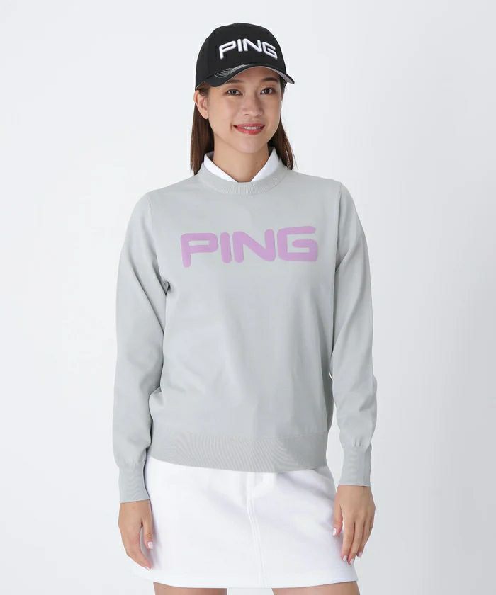 セーター レディース ピン PING 2025 秋冬 新作 ゴルフウェア