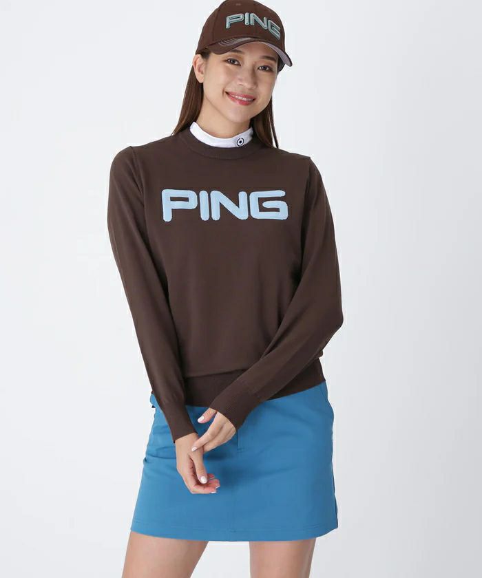 セーター レディース ピン PING 2025 秋冬 新作 ゴルフウェア