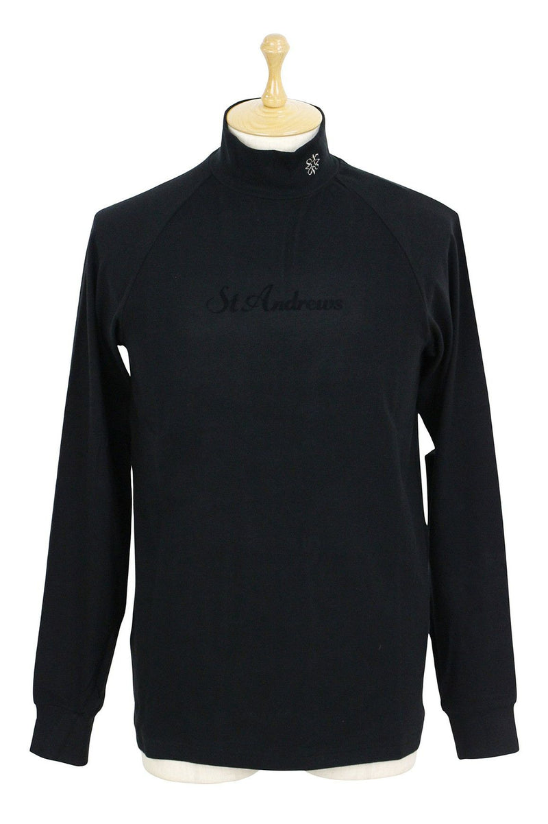 Men's High Neck Shirt St Andrews St ANDREWS 2025 Fall/Winter New Golf Wear