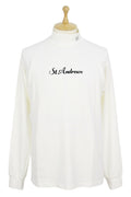 Men's High Neck Shirt St Andrews St ANDREWS 2025 Fall/Winter New Golf Wear