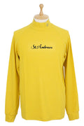 Men's High Neck Shirt St Andrews St ANDREWS 2025 Fall/Winter New Golf Wear