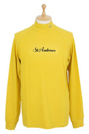 ハイネックシャツ メンズ セントアンドリュース St ANDREWS 2025 秋冬 新作 ゴルフウェア