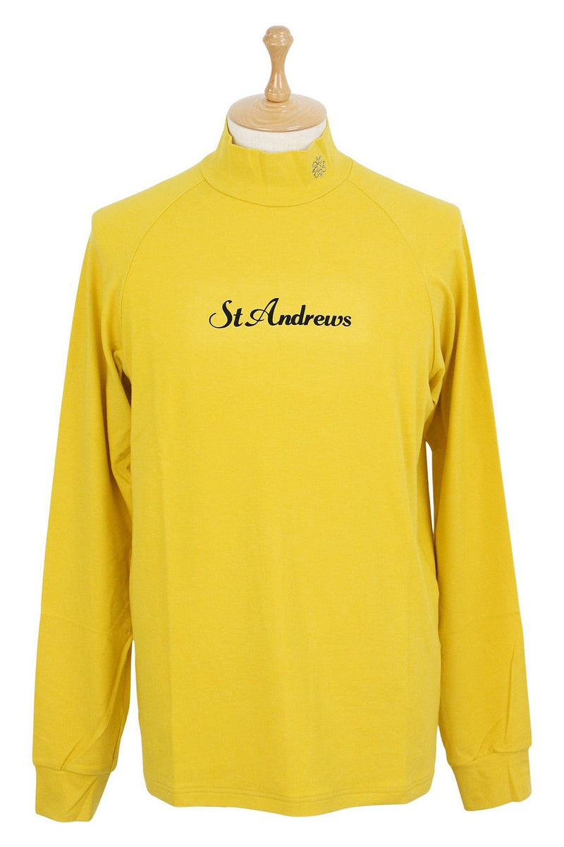 Men's High Neck Shirt St Andrews St ANDREWS 2025 Fall/Winter New Golf Wear