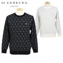 남자 스웨터 St Andrews St Andrews 2025 가을/겨울 새 골프 착용