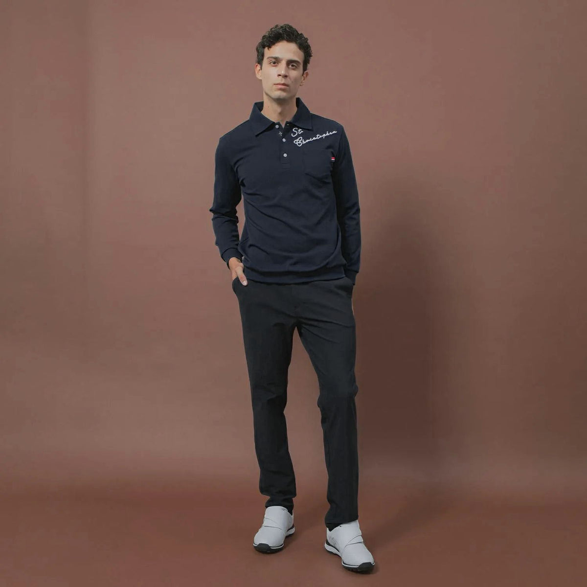 ポロシャツ メンズ セントクリストファー St.Christopher 2025 秋冬