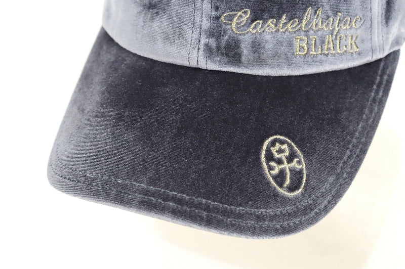 Women's Cap Castelbajac SPORT BLACK Line 2025 Fall/Winter New Golf