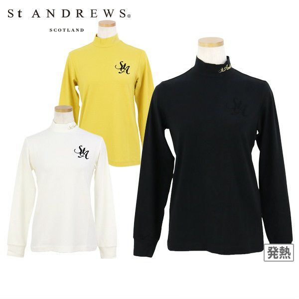 High neck shirt for women St Andrews St ANDREWS 2025 Fall/Winter New Golf Wear