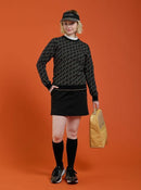 여성 스웨터 부활 2025 가을/겨울 새 골프 착용