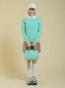 여성 스웨터 부활 2025 가을/겨울 새 골프 착용