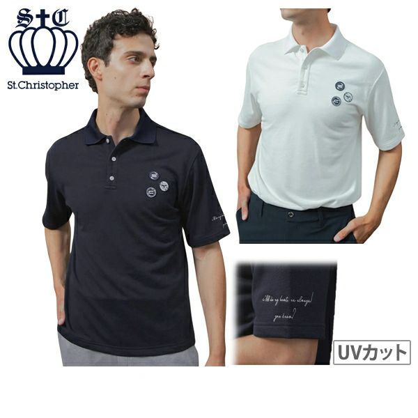 Men's Polo Shirt St. Christopher St. Christopher 2025 Fall/Winter New Golf Wear