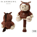 Head cover for men and women St Andrews St ANDREWS 2025 Fall/Winter New Golf