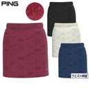 Women's Skirt PING 2025 Fall/Winter New Golf Wear
