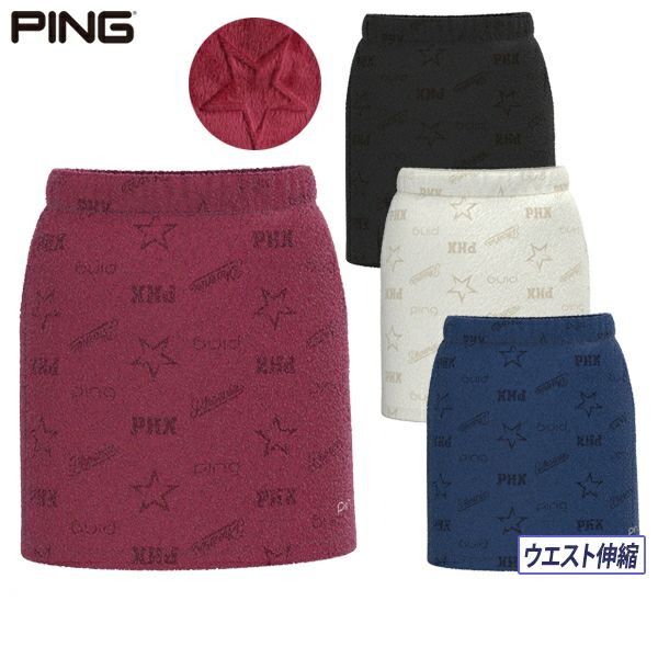 スカート レディース ピン PING 2025 秋冬 新作 ゴルフウェア