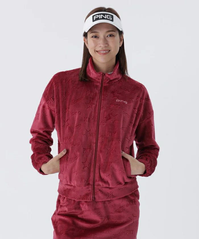 女式皮夹克2025秋冬新款高尔夫球服