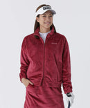 女式皮夹克2025秋冬新款高尔夫球服