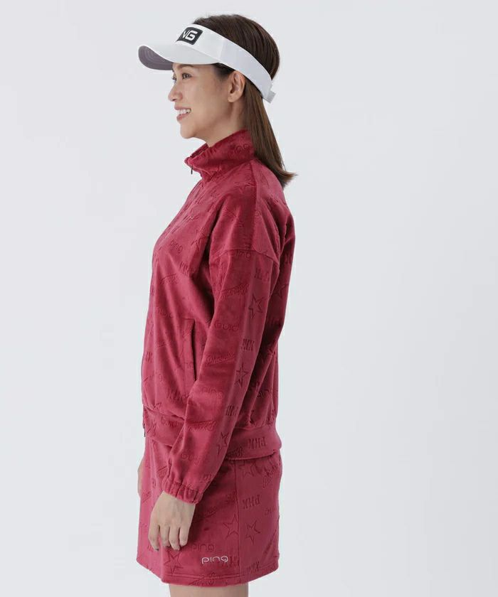 女式皮夹克2025秋冬新款高尔夫球服