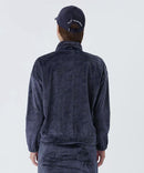 女式皮夹克2025秋冬新款高尔夫球服