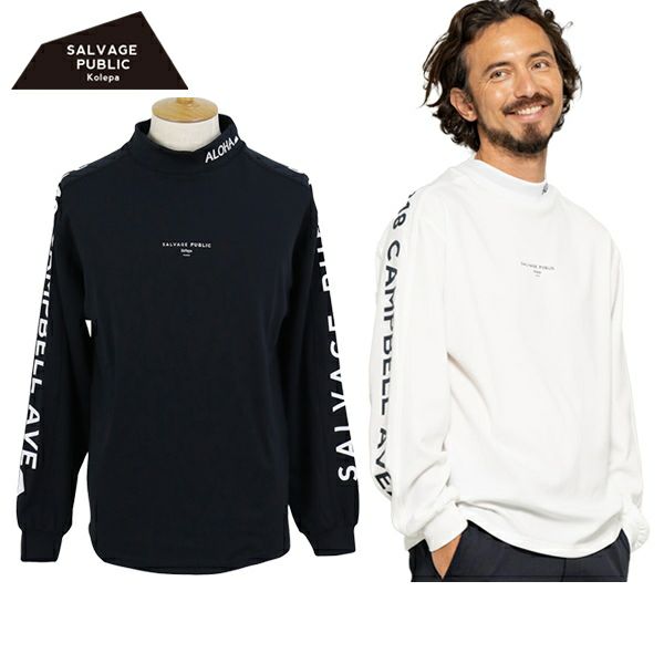 High neck shirt for men Salvage Public Kolepa SALVAGE PUBLIC Kolepa 2025 Fall/Winter New Golf Wear