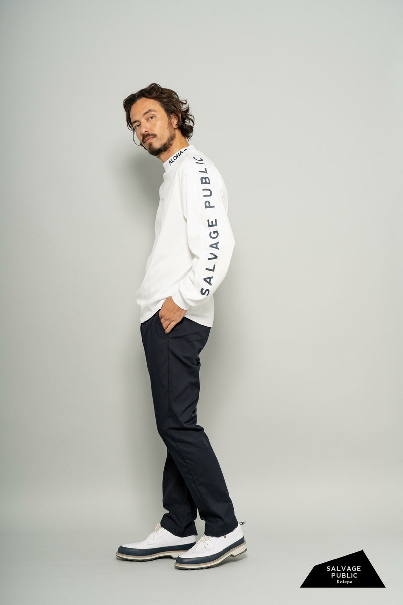 High neck shirt for men Salvage Public Kolepa SALVAGE PUBLIC Kolepa 2025 Fall/Winter New Golf Wear
