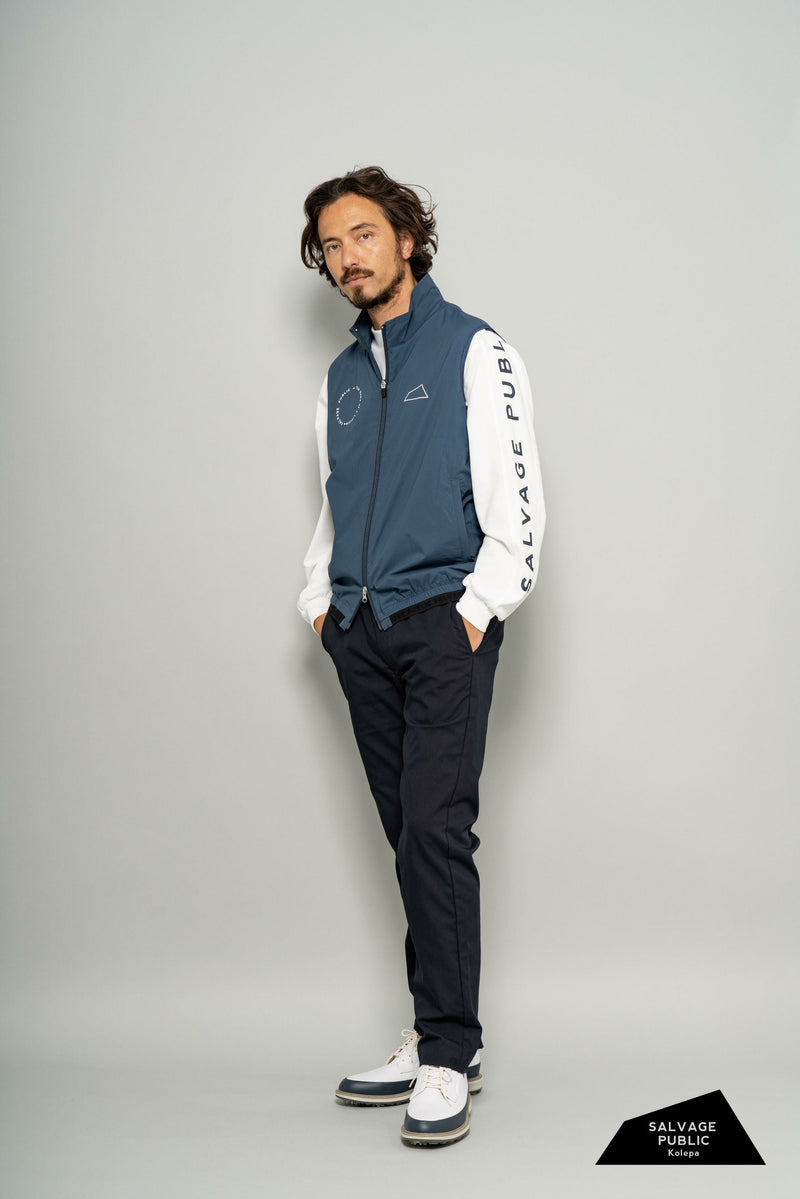 High neck shirt for men Salvage Public Kolepa SALVAGE PUBLIC Kolepa 2025 Fall/Winter New Golf Wear