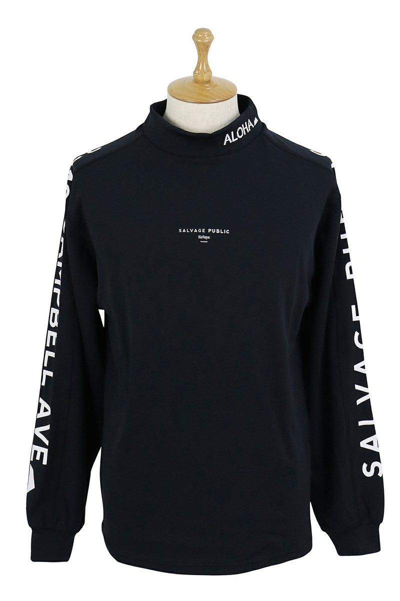 High neck shirt for men Salvage Public Kolepa SALVAGE PUBLIC Kolepa 2025 Fall/Winter New Golf Wear